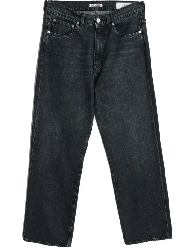 Third Cut Jeans - Made In Portugal, The Model Is 185 Cm Tall