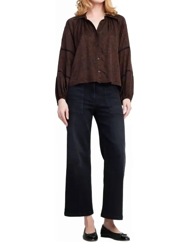 Ladder Sleeve Blouse