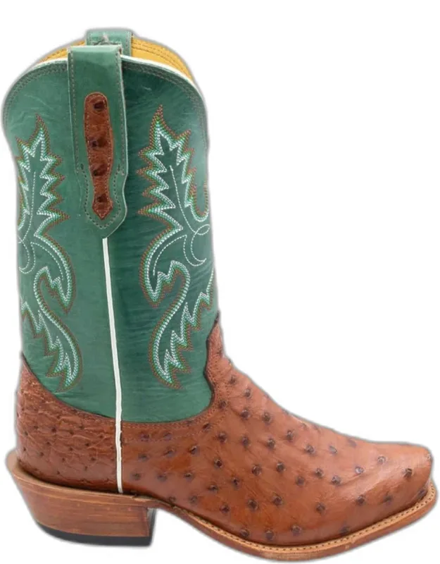 Full Quill Turquoise Eagle Boots