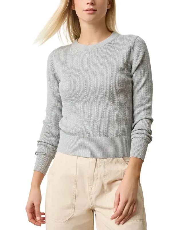 Multi Stitch Pullover Sweater