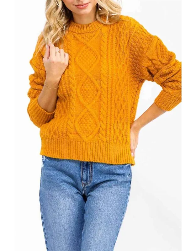 Cable Knit Sweater