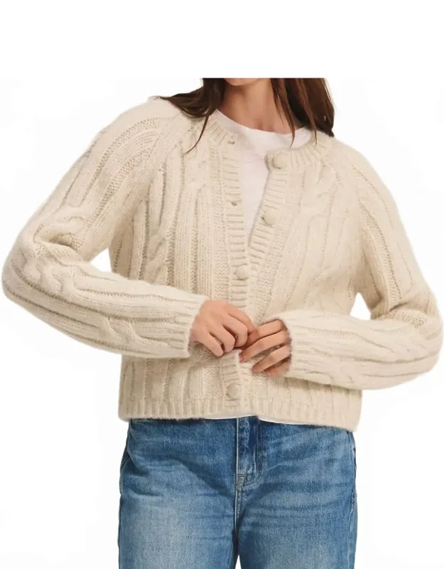 Crewneck Cardigan