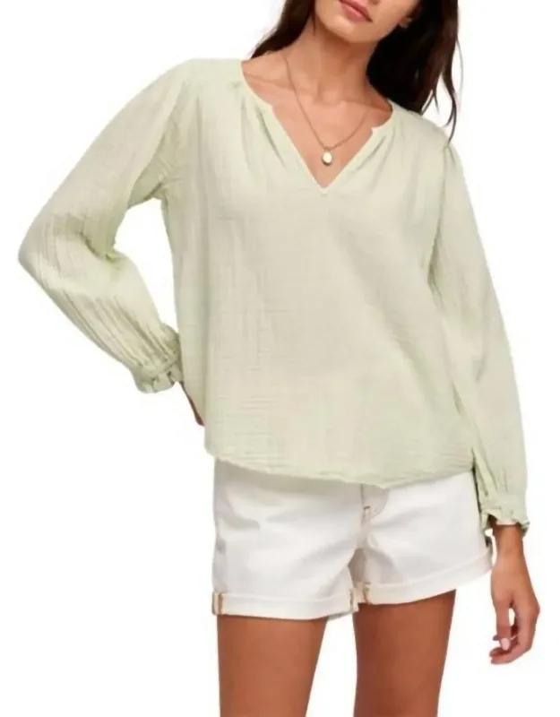 Antonia Cotton Gauze Blouse
