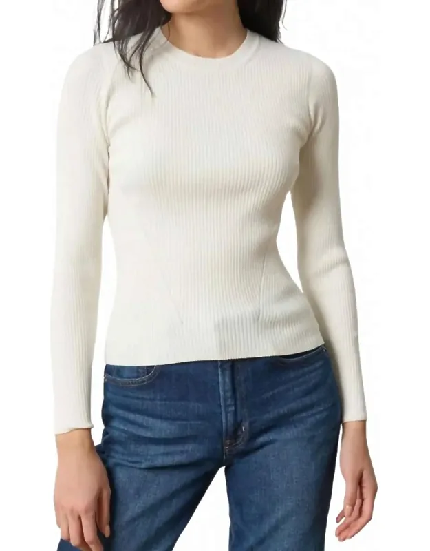 Fitted Crewneck Sweater