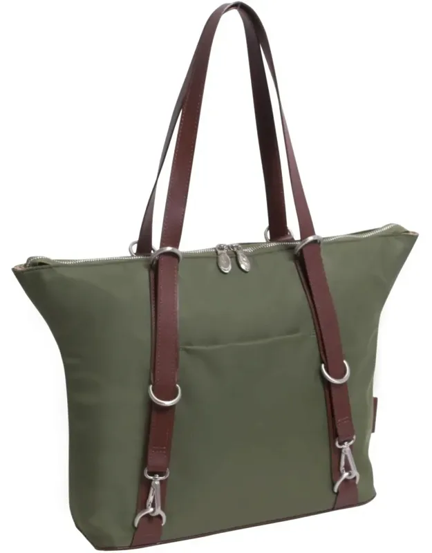 18481 Dylan 3-in-1 Nylon Convertible Backpack Tote