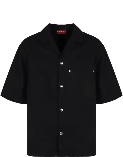 Short Sleeve Cotton Shirt