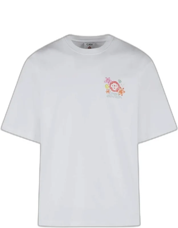 Collage D'icones Cotton T-shirt