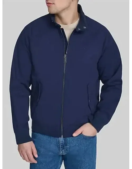 Big & Tall Cotton Twill Harrington Bomber Jacket