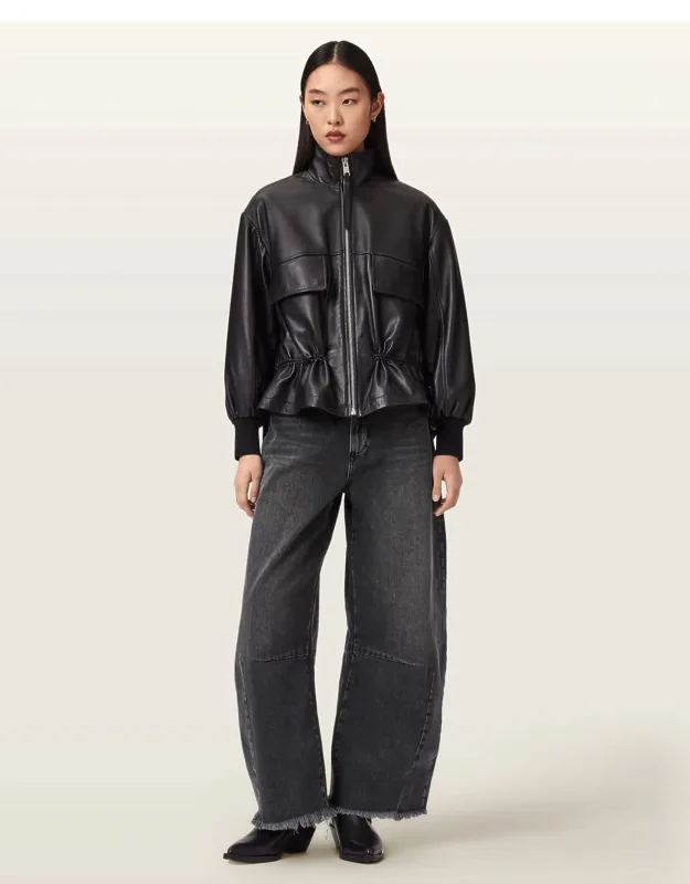 Payton Barrel Leg Denim Jeans