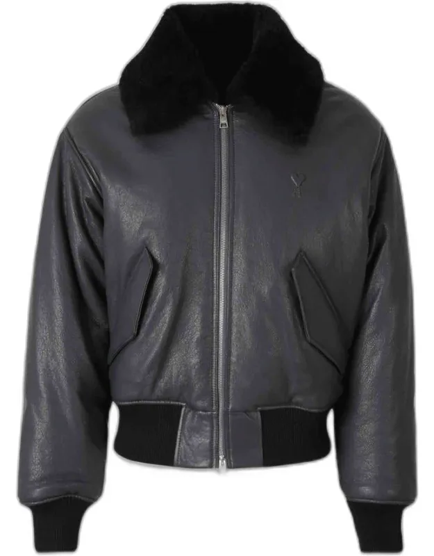 Lambskin Bomber Jacket