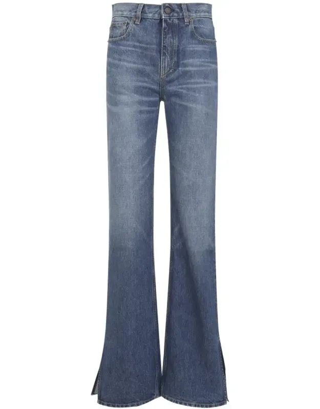 Jeans High Waist 5-pocket Construction