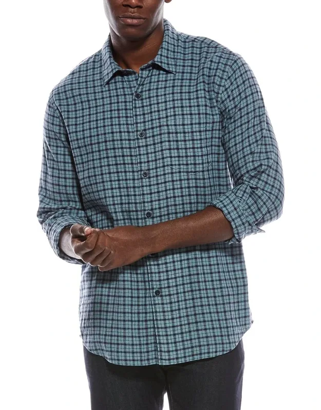 Classic Check Linen-blend Shirt