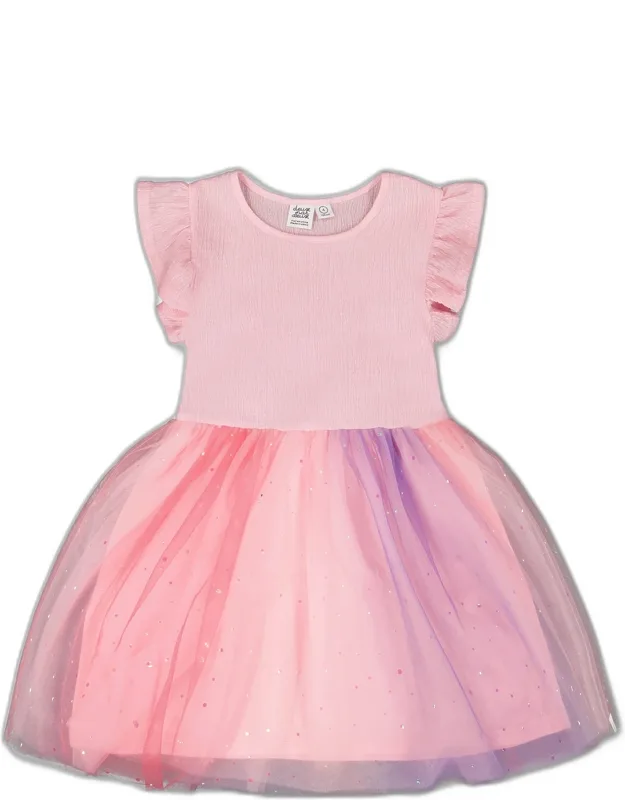 Bi-material Mesh Dress