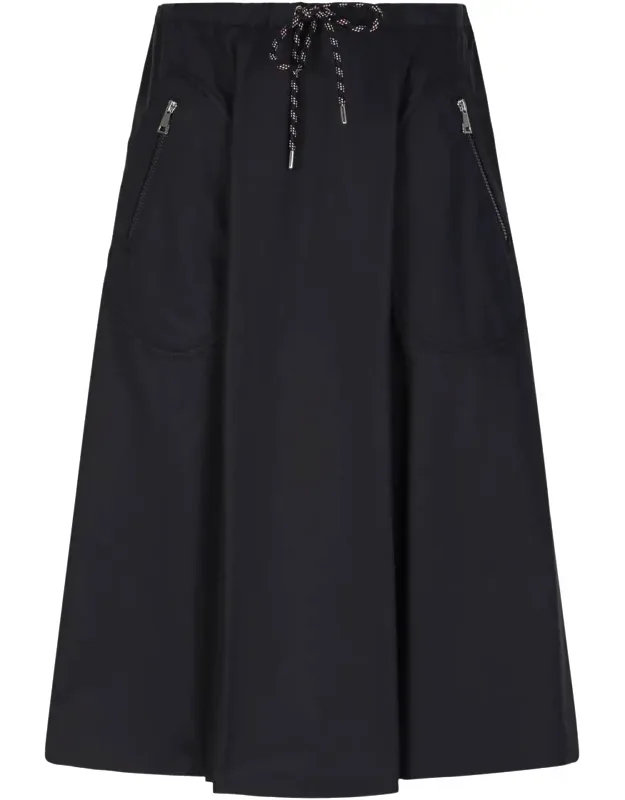 Midi Dress In Jersey Made Of Cotton Blend