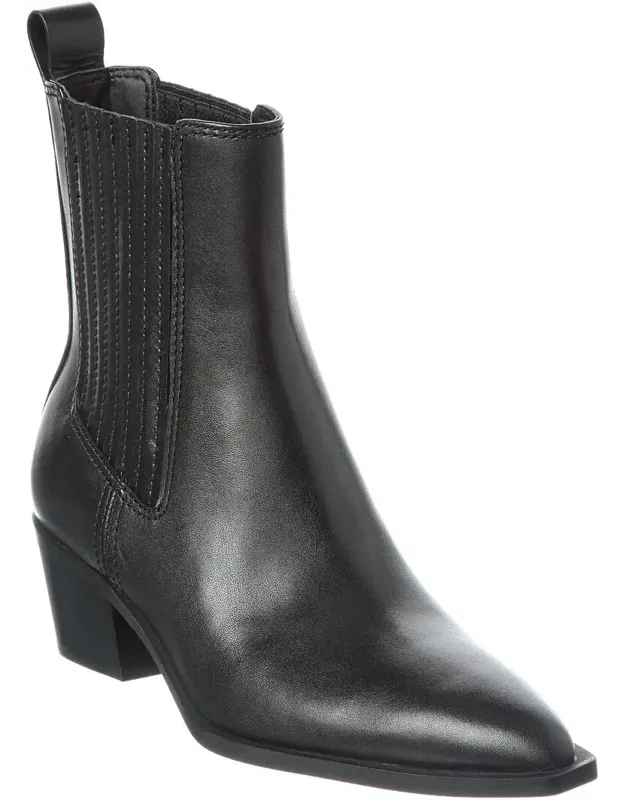Leather Bootie