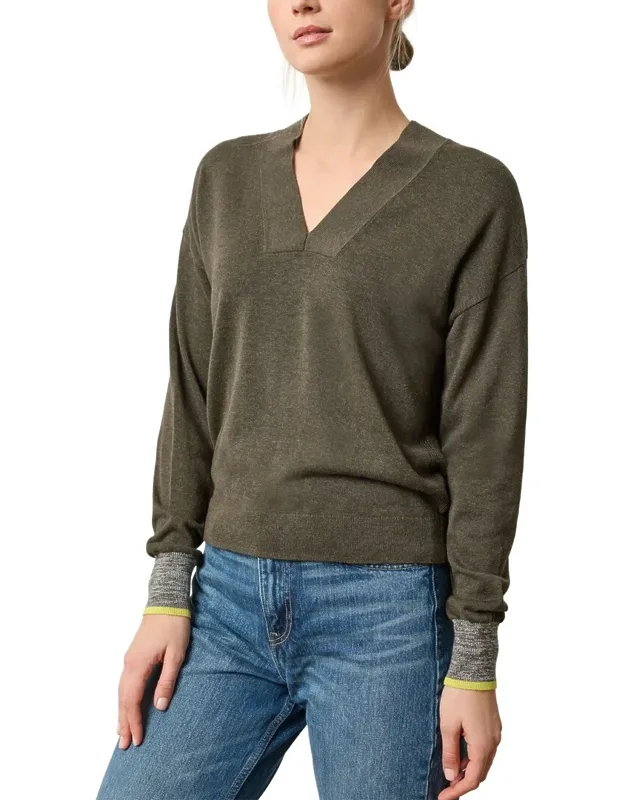 V-neck Pullover Sweater