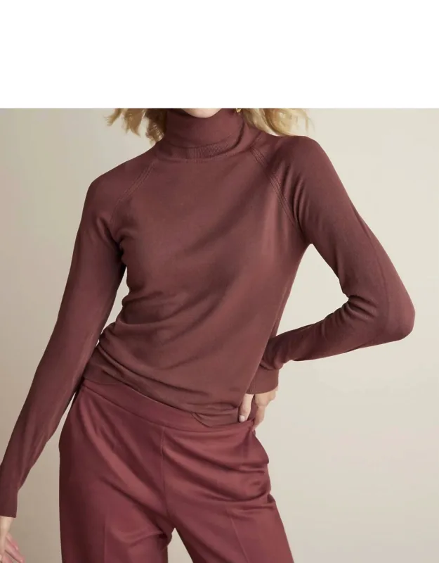 Long Sleeve Turtleneck Top