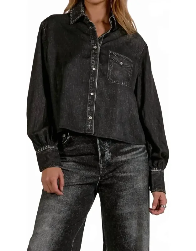 Button Down Top