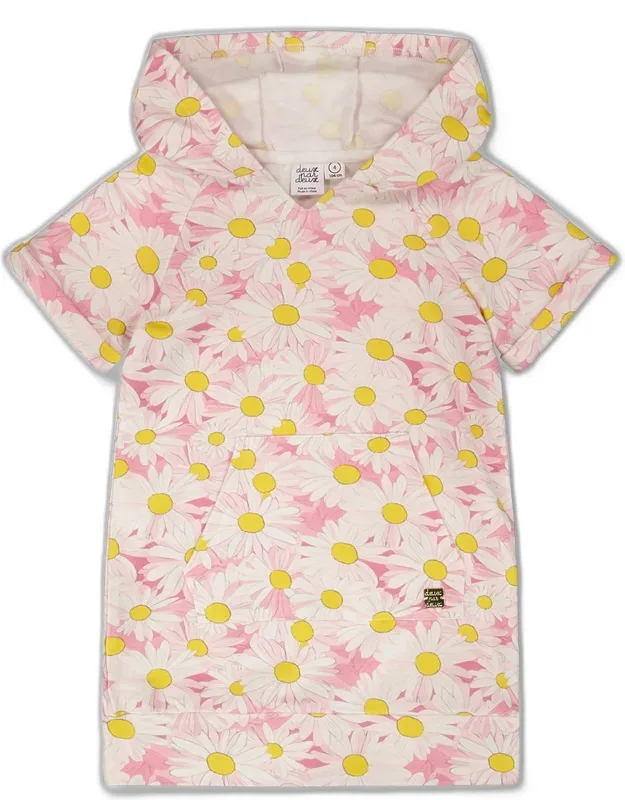 French Terry Hooded Dress