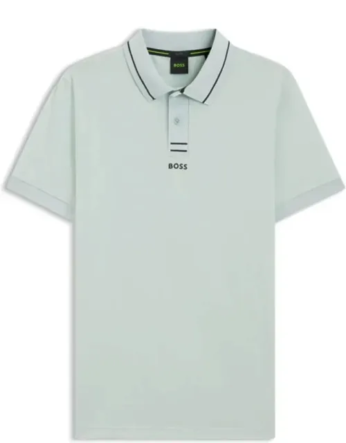 Centred-logo Slim-fit Polo Shirt