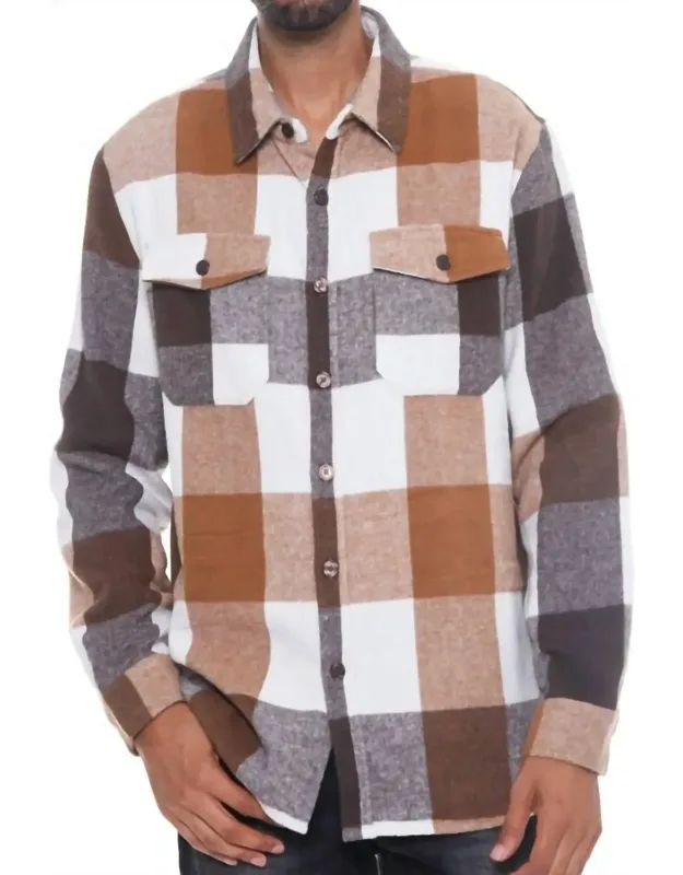 Plaid Flannel Shirt