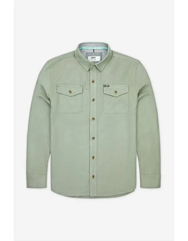 Essex Twill Long Sleeve Woven Shirt
