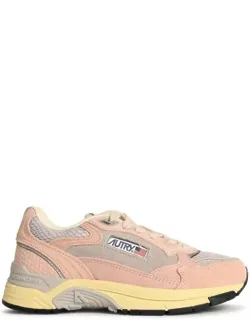 Hyperway Low Mesh And Suede Sneakers