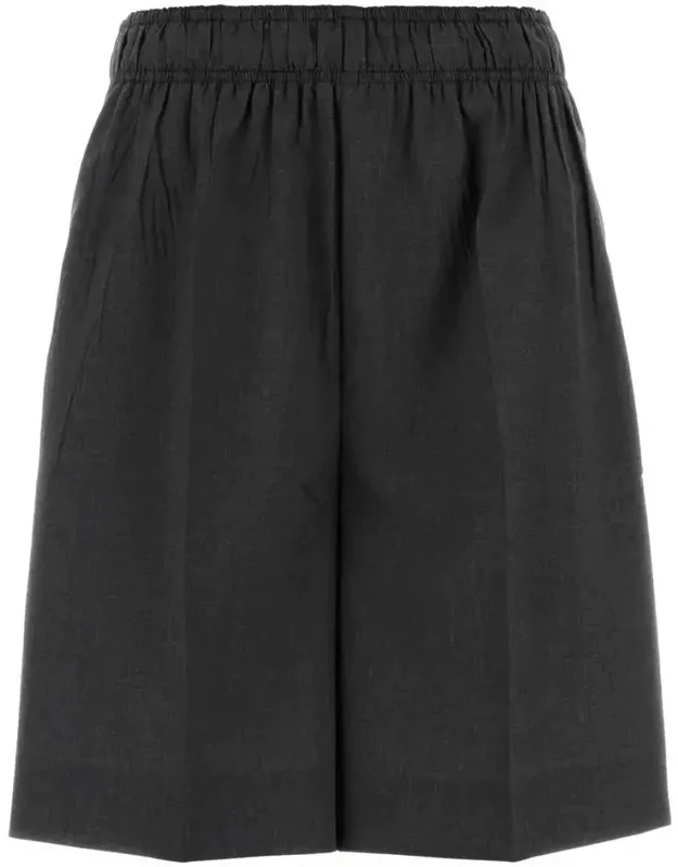 Charcoal Wool Pants