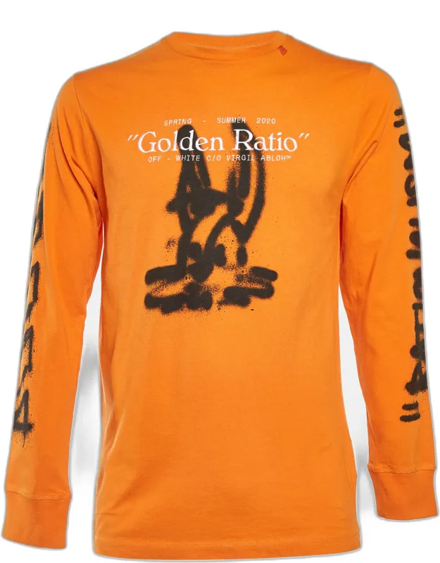 Golden Ratio Cotton Long Sleeve T-shirt