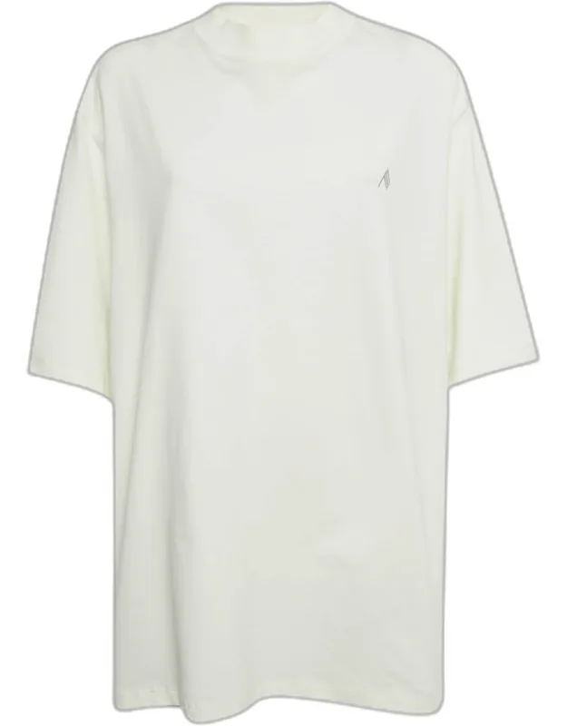 Light Green Cotton Kilie Mock Neck T-shirt