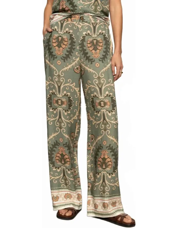 Soft Trouser Mezzo Pants