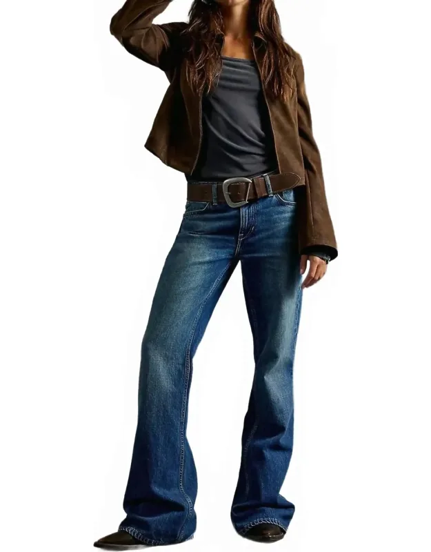 West Coast Relaxed Jean With Wide Leg And Vintage Feel
