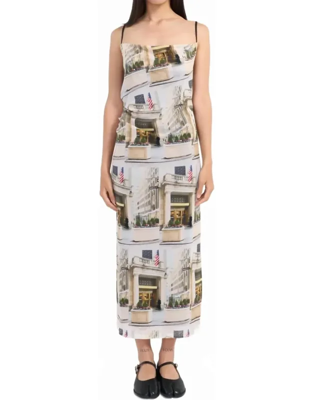 Corner Of The City Midi Dress