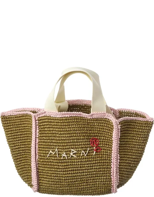 Macrame Small Shopper Tote