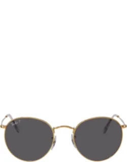 Round Metal Polarized Sunglasses
