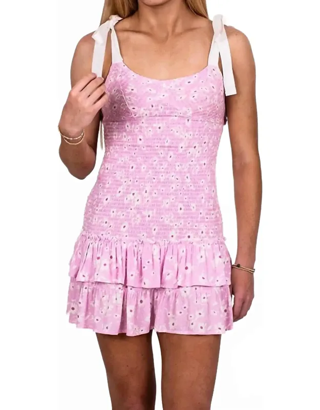 Floral Ruffle Hem Dress