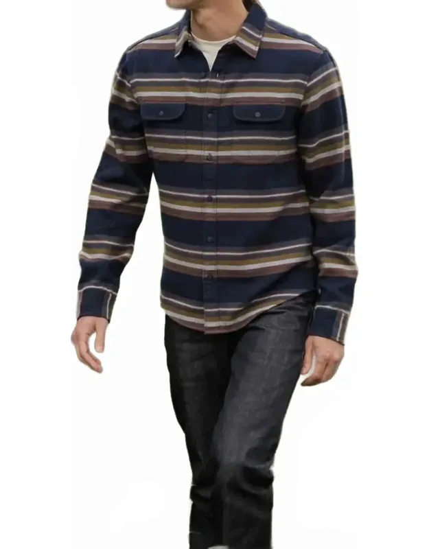 Slim Brushed Cotton Shirt