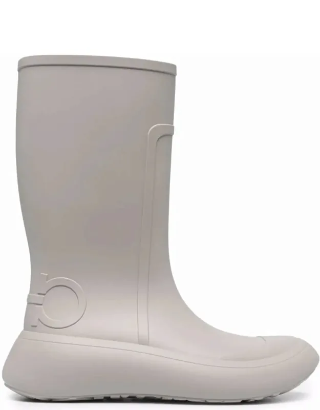 Gancini Detail Rain Boots