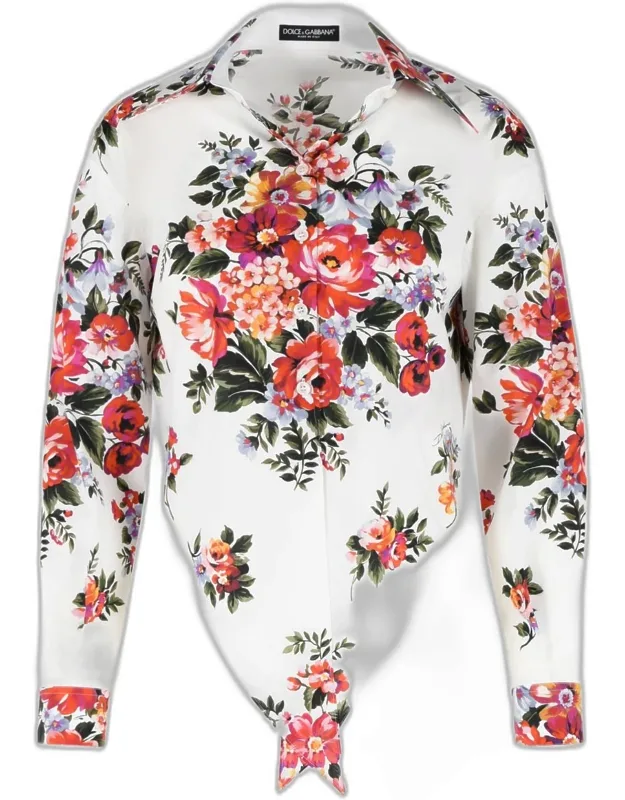 Fiori Cotton Shirt