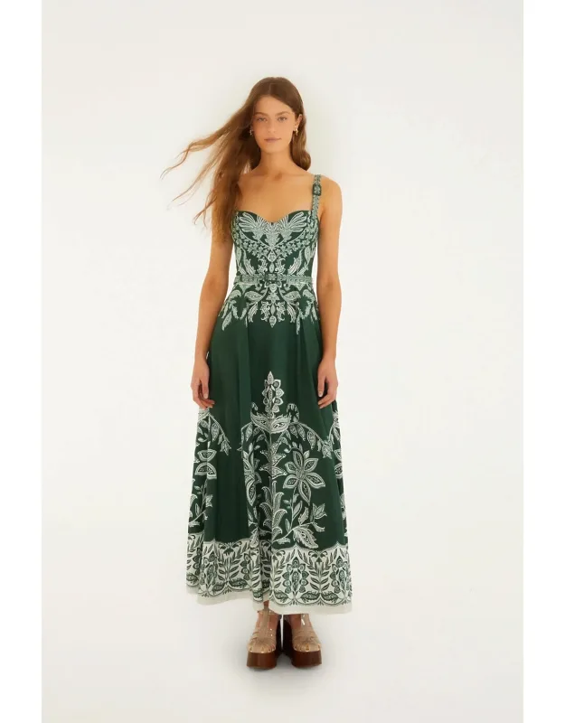 Miranda Buckles Maxi Dress