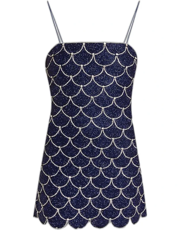 Embellished Mini Dress