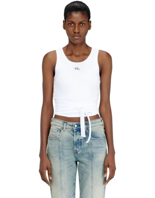 Crop Top With Wrap-around Design