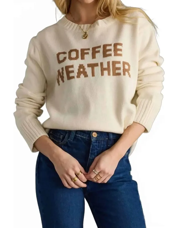 Coffee Weather Sweater