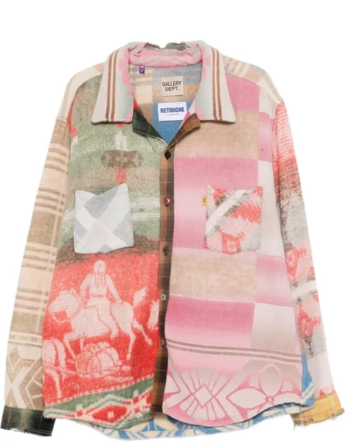 Patchwork Checked Shirt