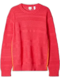 Textured Cotton Sweater