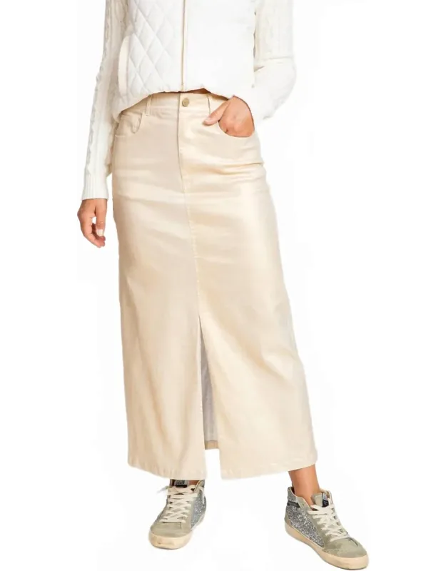 Metallic Skirt