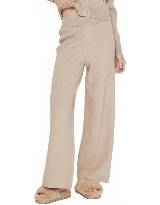 Knit Wide Leg Pants