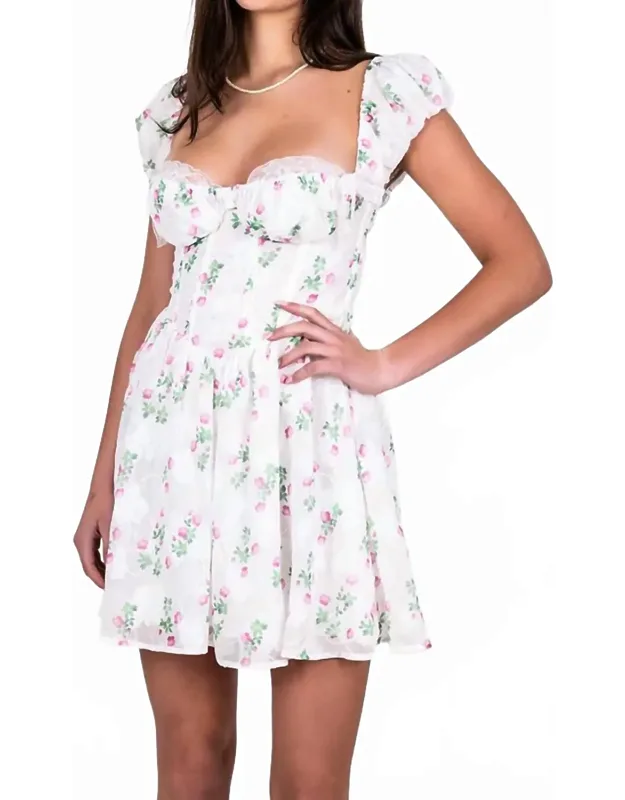Remi Puff Sleeve Mini Dress