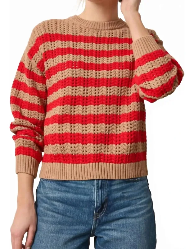 Stripe Stitch Sweater
