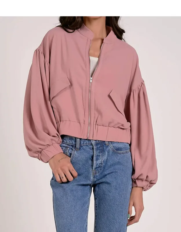 Balloon Sleeve Jacket